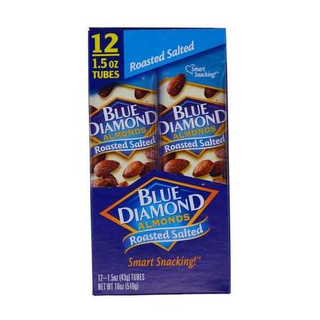 Blue Diamond Blue Diamond Almonds Roasted & Salted Almonds 1.5 oz. Bag, PK144 5180